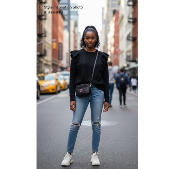 AG ADRIANO GOLDSCHMIED, Black pullover sweatshirt - Picture 2 of 13